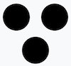 Three dots in a triangle pointing down meaning "because"